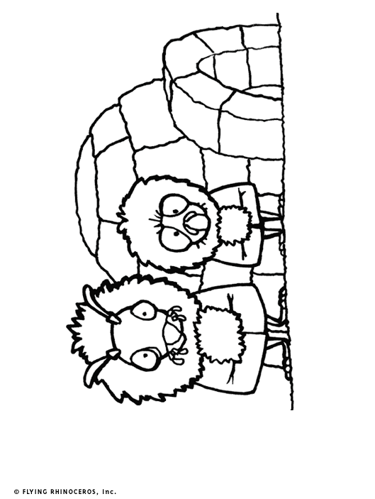 igloo coloring pages teachers - photo #2