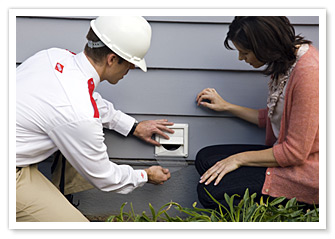 Orkin Man Inspecting Home