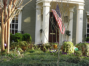 Home front door