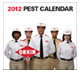 2012 orkin pest calendar